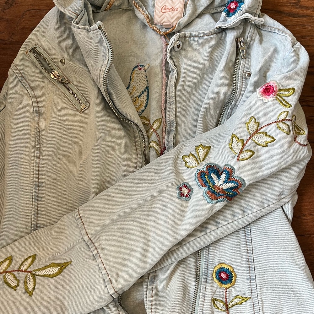 Embroidered Jean Jacket